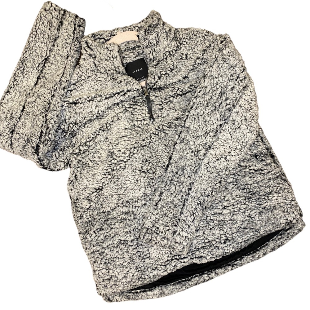 Cozy Fleece Zip-up- Size M